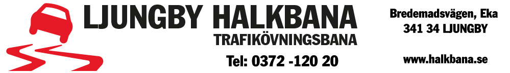 Välkommen till Ljungby Halkbana
